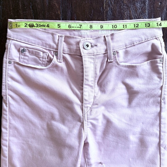 Levi’s Denizen High Rise Ankle Jeggings in Lilac Size 29 - Picture 5 of 9